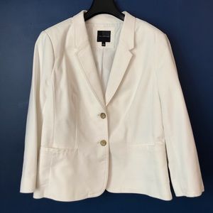 The Limited White Blazer Size L